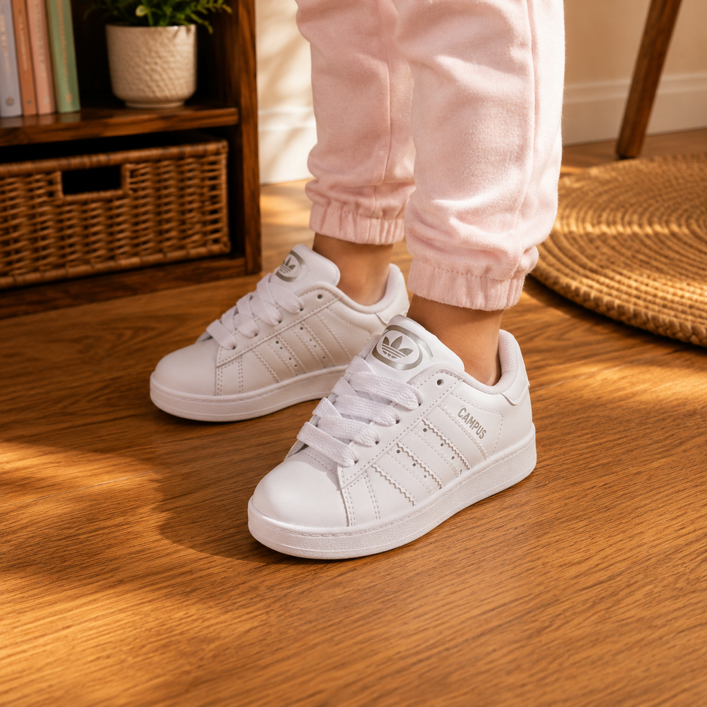 Adidas Campus Blanco | Kids | Replica 1.1